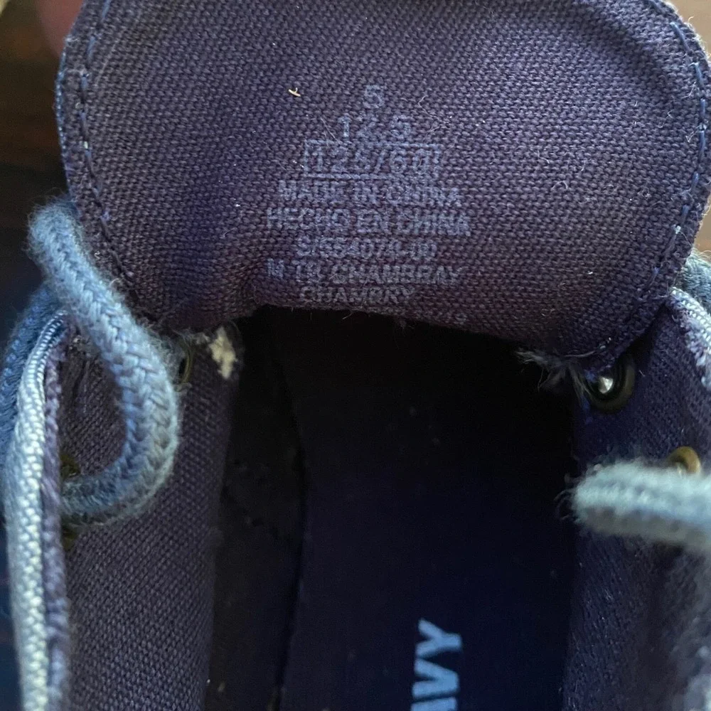 Cute Old Navy Toddler 5 Chambray Espadrille Chukka Boot Casual Shoes Kids Size 5